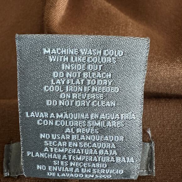 NEW Matty M Womens Pull On Straight Leg Office Pants XL Tobacco Brown Academia - Picture 8 of 8